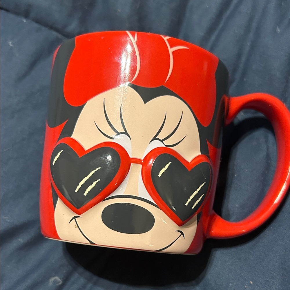 Red and Black Character Mug